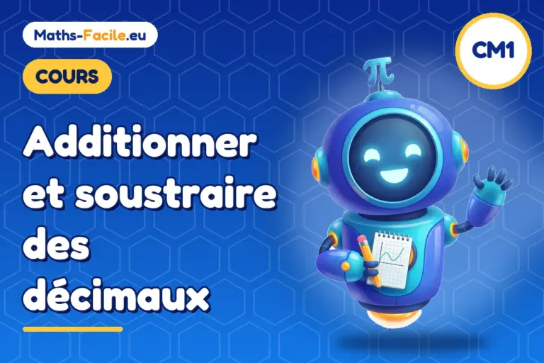 Cours de maths CM1 : cours de maths CM1