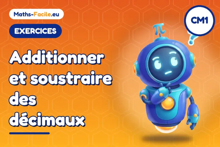 Exercices de maths CM1 : exercices de maths CM1