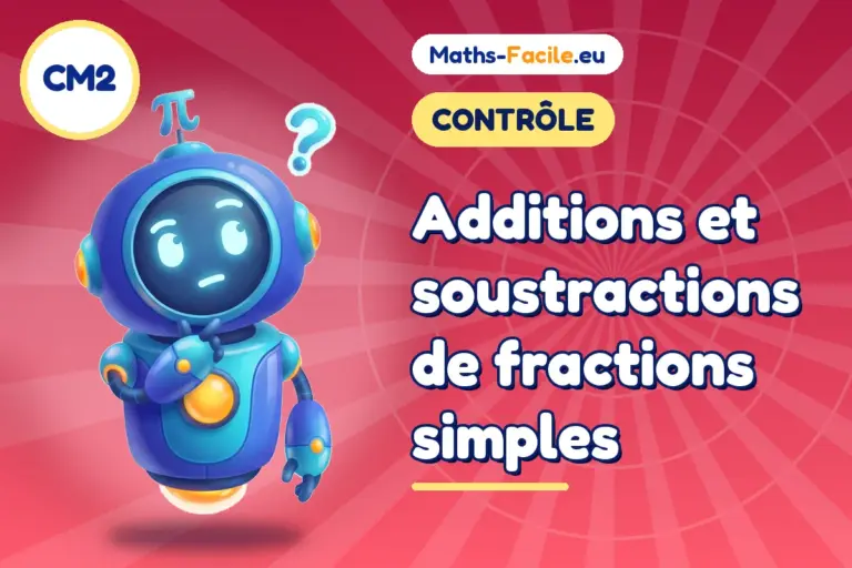 Contrôle de maths CM2 : contrôle de maths CM2