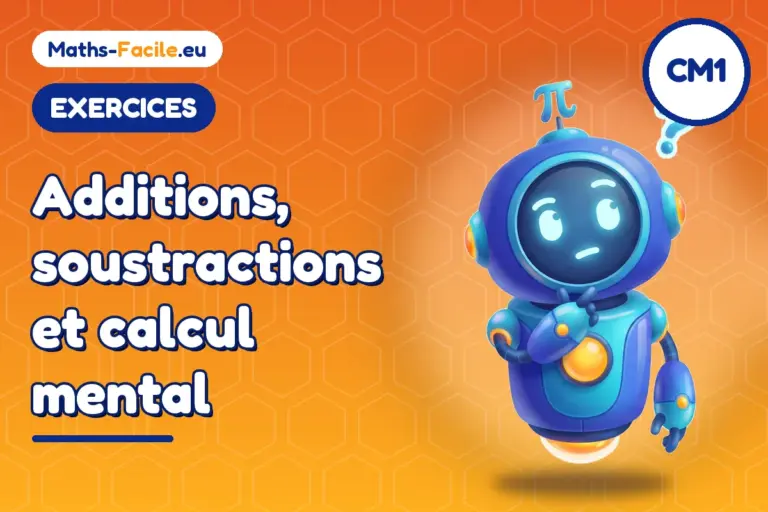 Exercices de maths CM1 : exercices de maths CM1