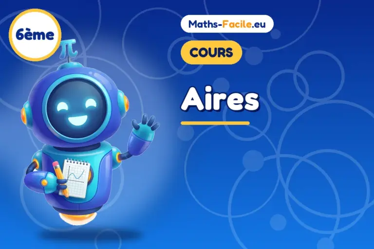 Cours de maths 6ème : Aires