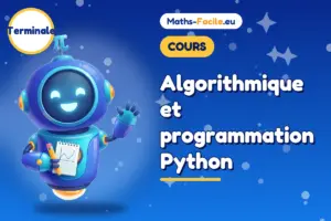 Algorithmique et programmation Python : cours de maths Terminale
