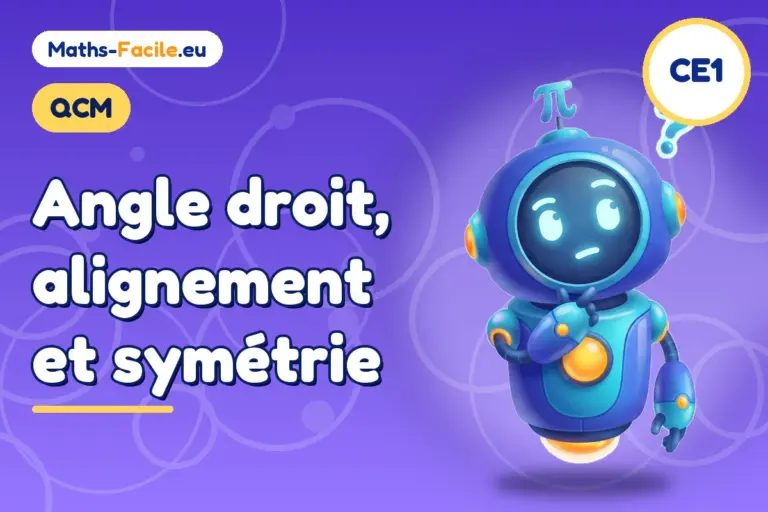 QCM de maths CE1 : QCM de maths CE1
