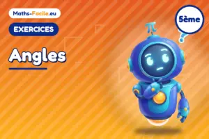 Exercices de maths 5ème : Angles