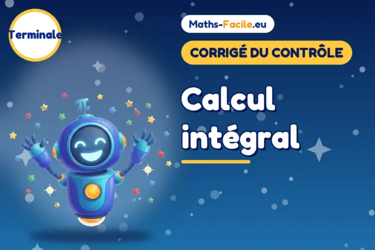 Corrigé du contrôle de maths Terminale : corrigé du contrôle de maths Terminale