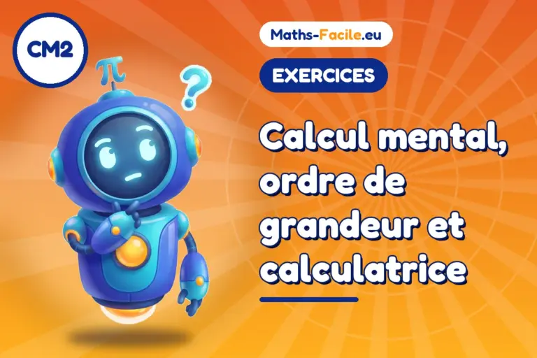 Exercices de maths CM2 : exercices de maths CM2