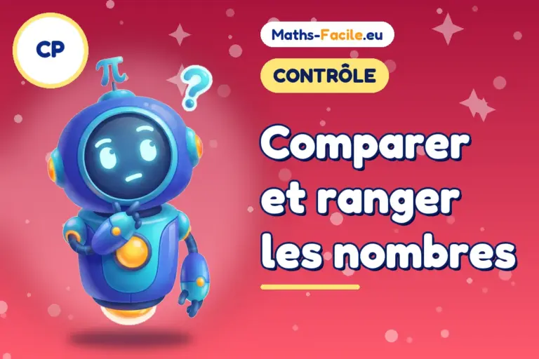 Contrôle de maths CP : contrôle de maths CP