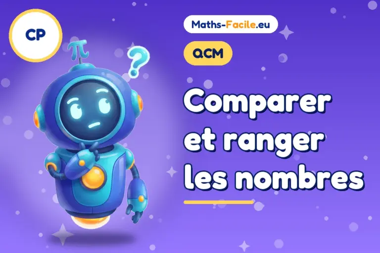 QCM de maths CP : QCM de maths CP