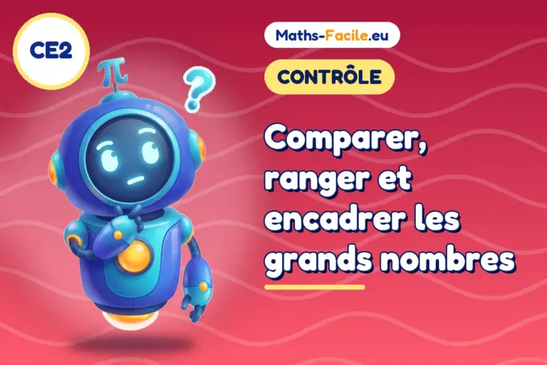 Contrôle de maths CE2 : contrôle de maths CE2