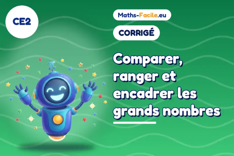 Corrigé des exercices de maths CE2 : corrigé des exercices de maths CE2