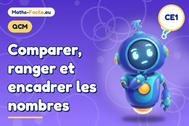 QCM de maths CE1 : QCM de maths CE1
