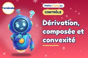 Dérivation, composée et convexité : contrôle de maths Terminale