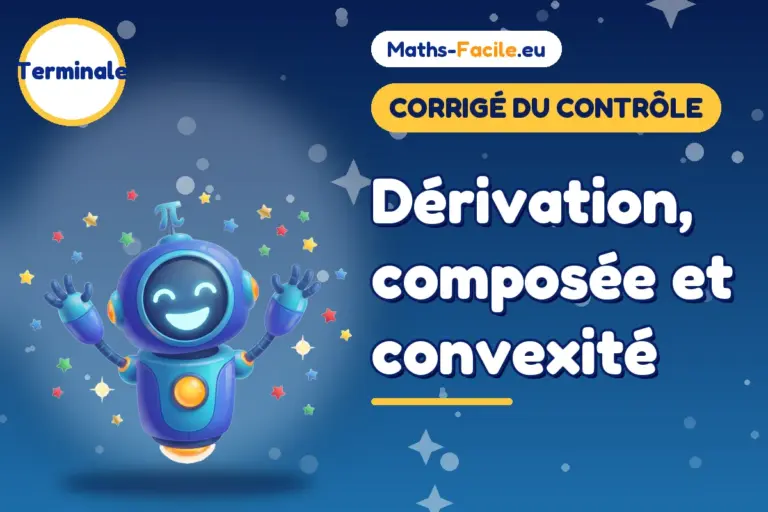 Corrigé du contrôle de maths Terminale : corrigé du contrôle de maths Terminale