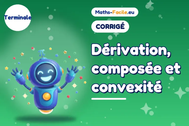 Corrigé des exercices de maths Terminale : corrigé des exercices de maths Terminale
