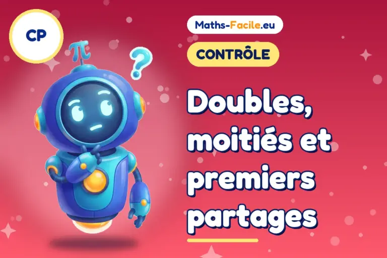 Contrôle de maths CP : contrôle de maths CP