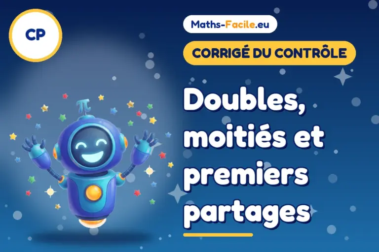 Corrigé du contrôle de maths CP : corrigé du contrôle de maths CP