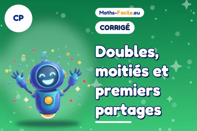 Corrigé des exercices de maths CP : corrigé des exercices de maths CP