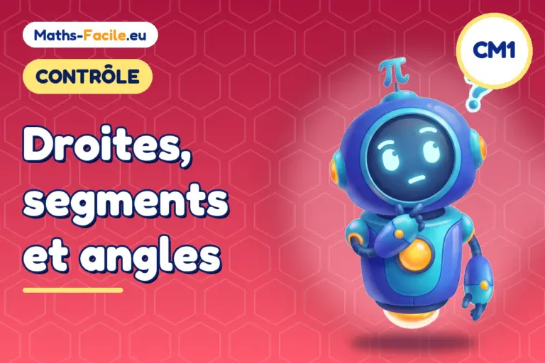 Contrôle de maths CM1 : contrôle de maths CM1
