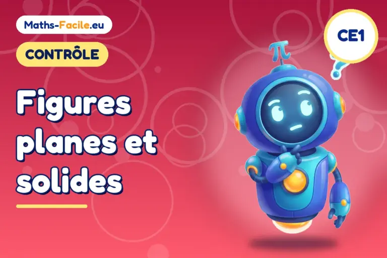 Contrôle de maths CE1 : contrôle de maths CE1