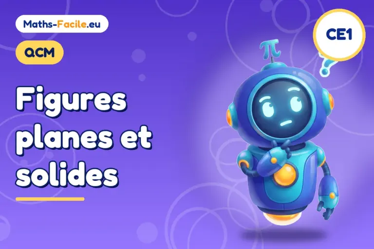 QCM de maths CE1 : QCM de maths CE1