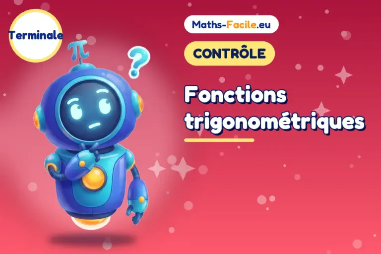 Contrôle de maths Terminale : contrôle de maths Terminale