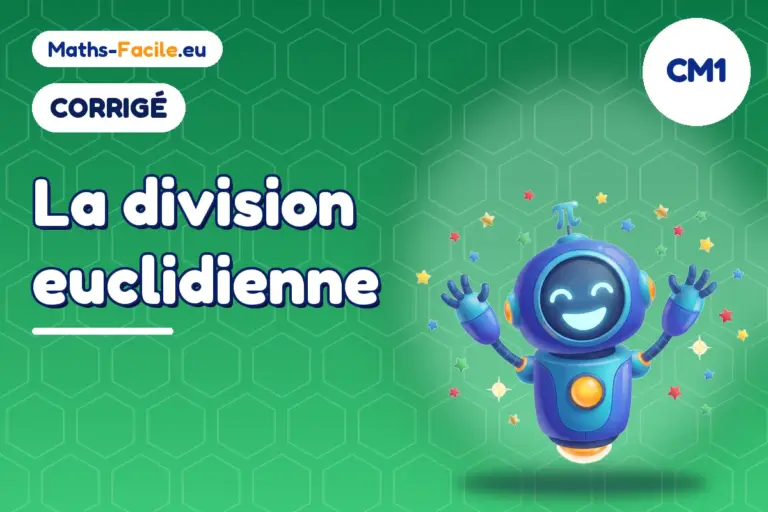 Corrigé des exercices de maths CM1 : corrigé des exercices de maths CM1