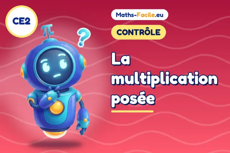 Contrôle de maths CE2 : contrôle de maths CE2