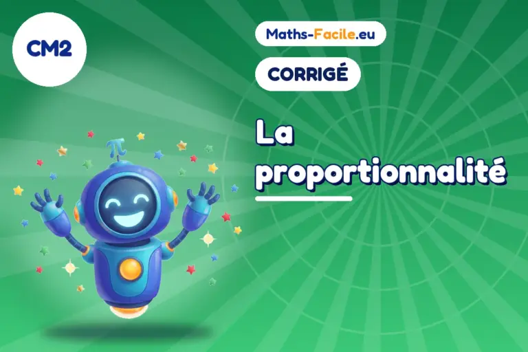Corrigé des exercices de maths CM2 : corrigé des exercices de maths CM2