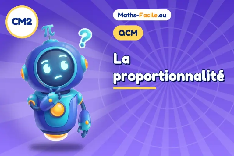 QCM de maths CM2 : QCM de maths CM2