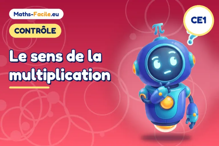 Contrôle de maths CE1 : contrôle de maths CE1