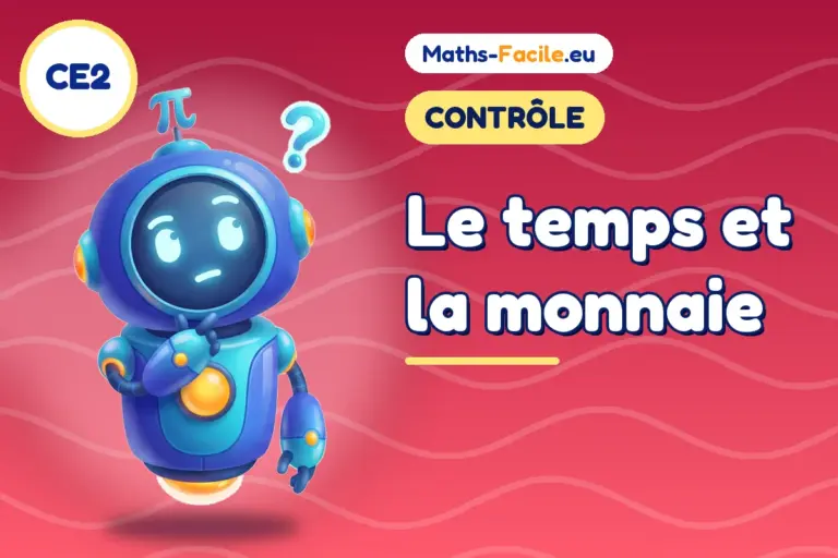 Contrôle de maths CE2 : contrôle de maths CE2
