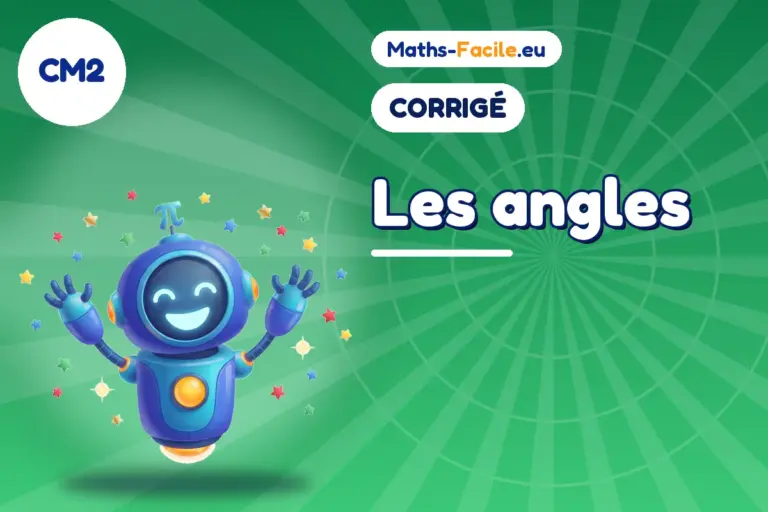 Corrigé des exercices de maths CM2 : corrigé des exercices de maths CM2
