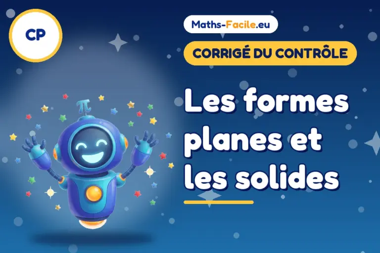 Corrigé du contrôle de maths CP : corrigé du contrôle de maths CP