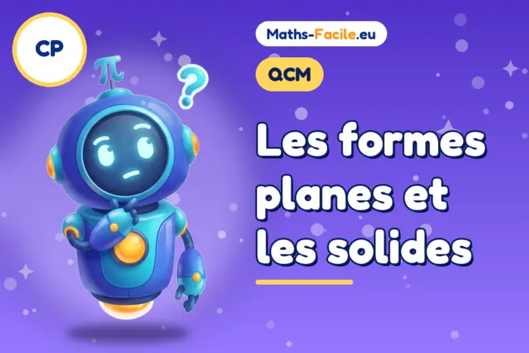 QCM de maths CP : QCM de maths CP