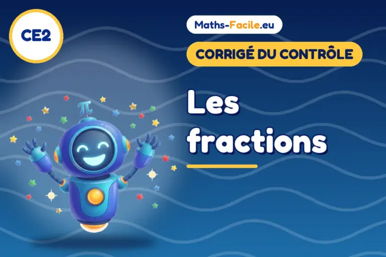 Corrigé du contrôle de maths CE2 : corrigé du contrôle de maths CE2