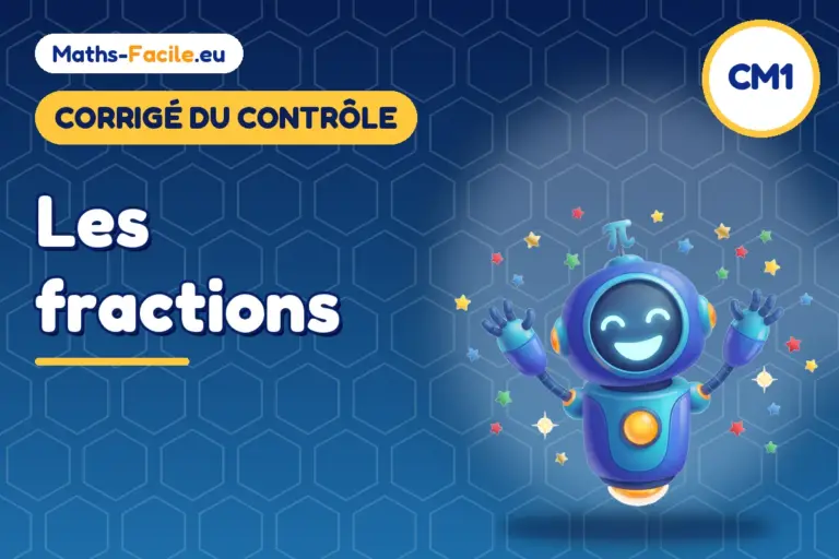 Corrigé du contrôle de maths CM1 : corrigé du contrôle de maths CM1