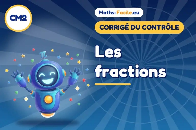 Corrigé du contrôle de maths CM2 : corrigé du contrôle de maths CM2
