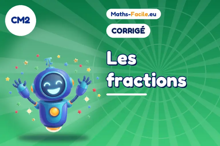 Corrigé des exercices de maths CM2 : corrigé des exercices de maths CM2