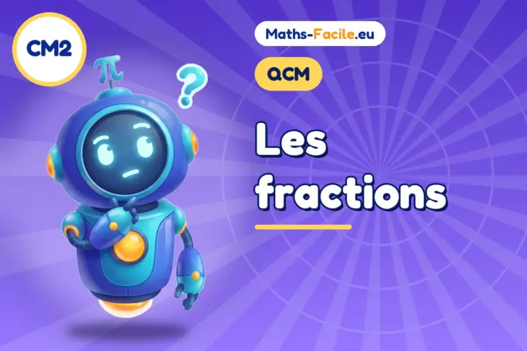 QCM de maths CM2 : QCM de maths CM2