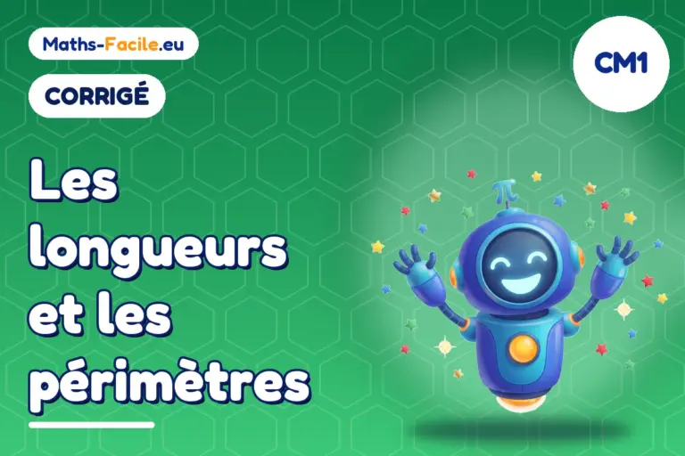 Corrigé des exercices de maths CM1 : corrigé des exercices de maths CM1
