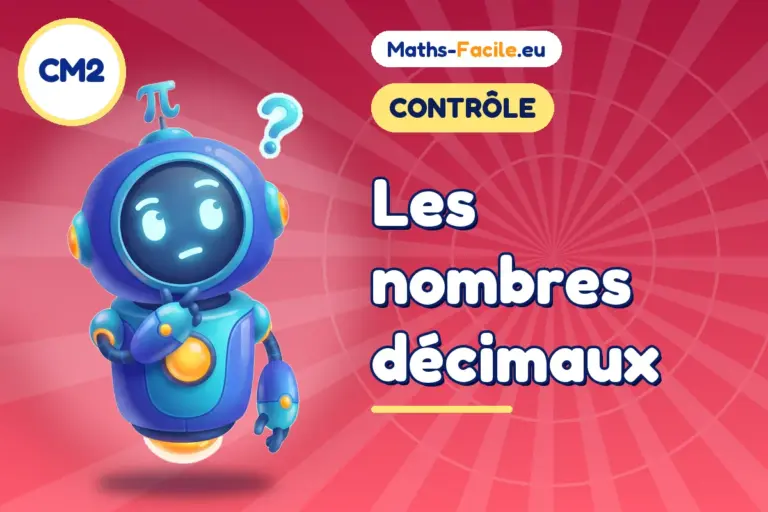Contrôle de maths CM2 : contrôle de maths CM2