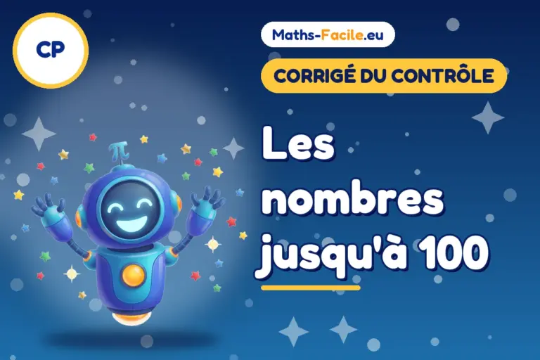 Corrigé du contrôle de maths CP : corrigé du contrôle de maths CP