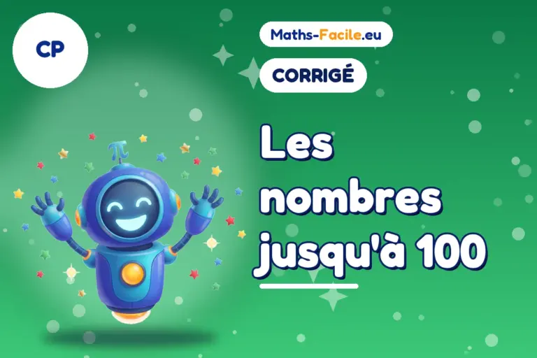 Corrigé des exercices de maths CP : corrigé des exercices de maths CP