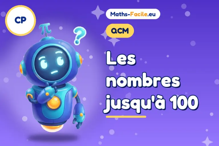 QCM de maths CP : QCM de maths CP