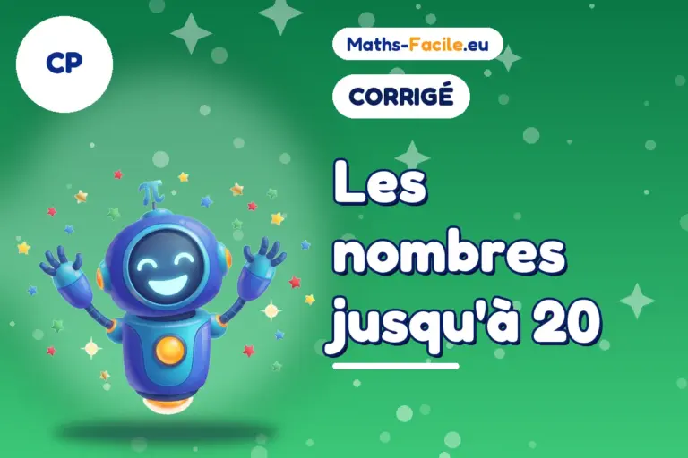 Corrigé des exercices de maths CP : corrigé des exercices de maths CP