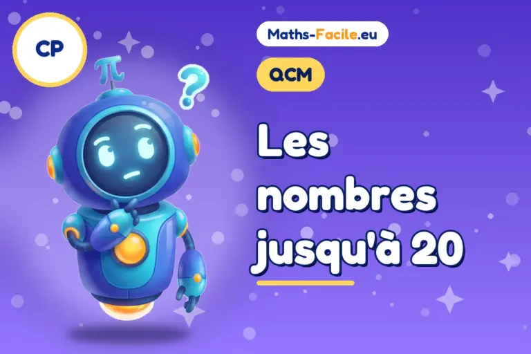 QCM de maths CP : QCM de maths CP