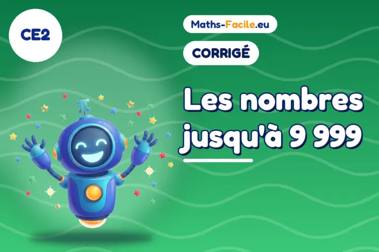 Corrigé des exercices de maths CE2 : corrigé des exercices de maths CE2