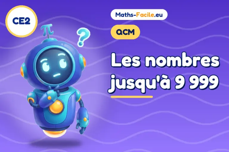 QCM de maths CE2 : QCM de maths CE2