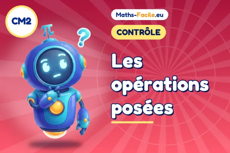 Contrôle de maths CM2 : contrôle de maths CM2