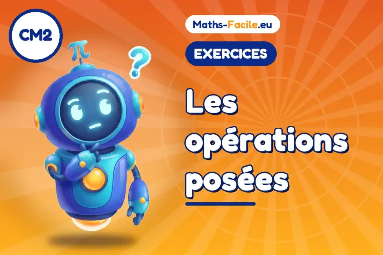 Exercices de maths CM2 : exercices de maths CM2
